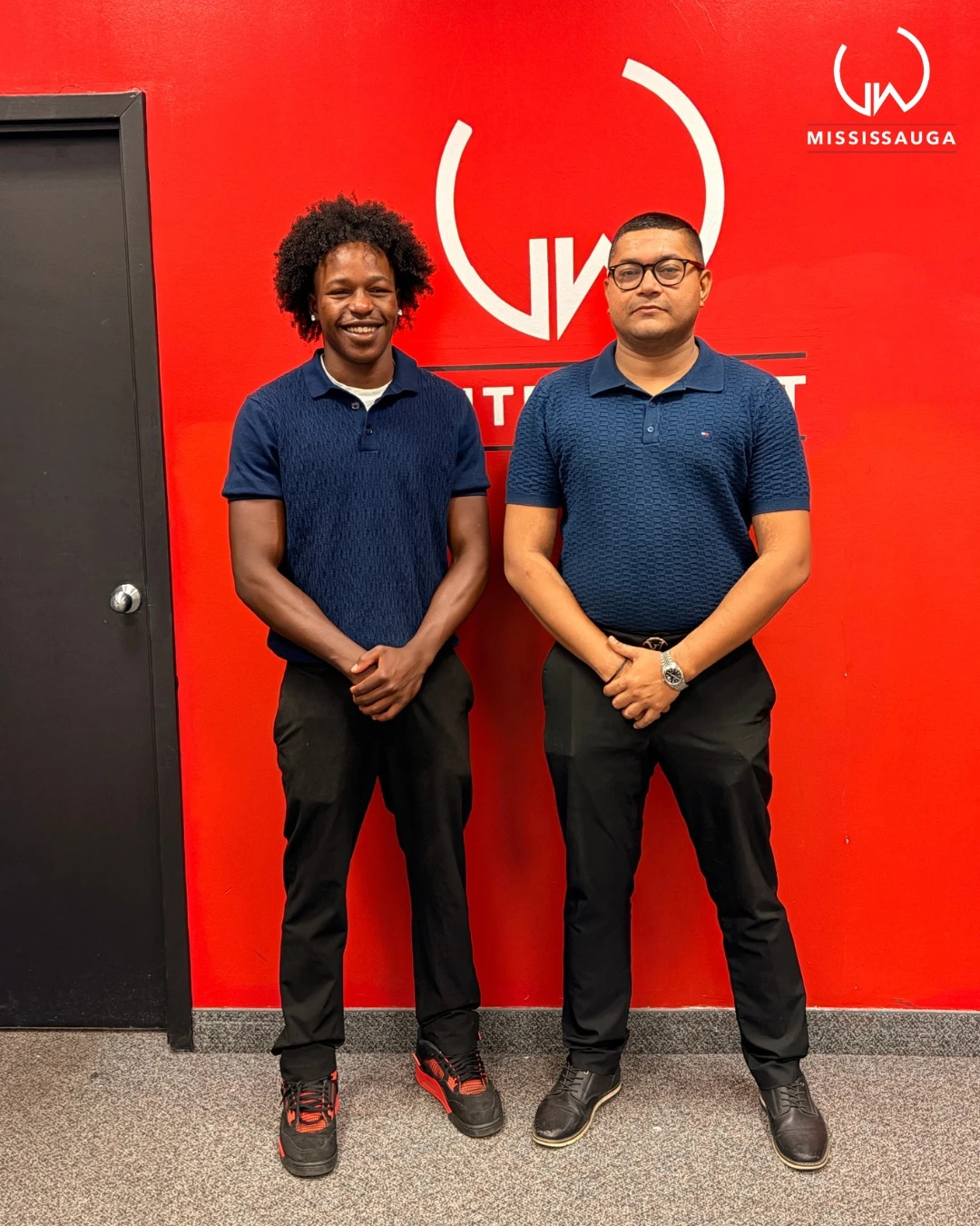 A fun coincidental outfit match between our Leader, Zaki, and National Consultant, Arsalan!