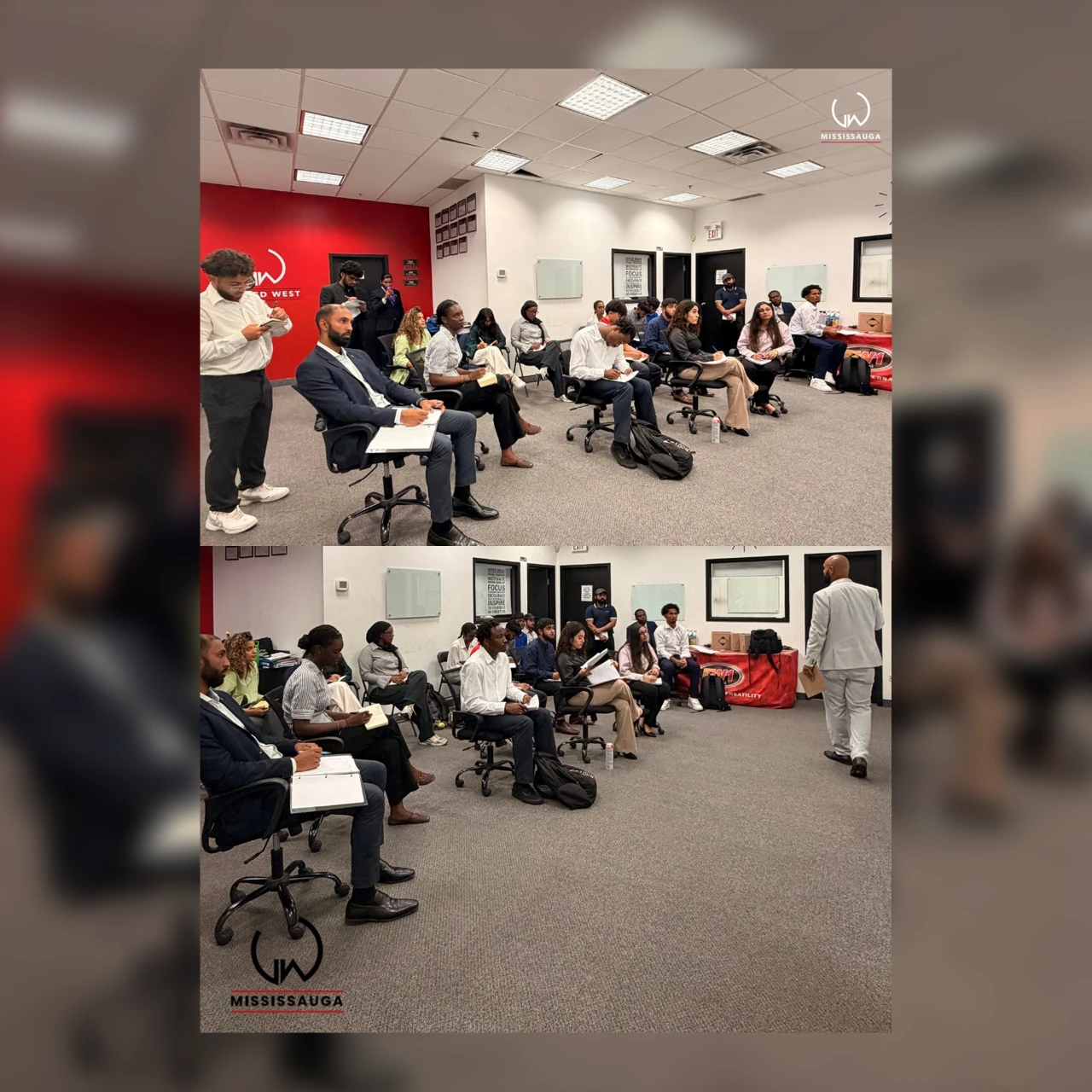 The UW Mississauga team is locked in and breaking down the principles of Killer Instinct in sales!
