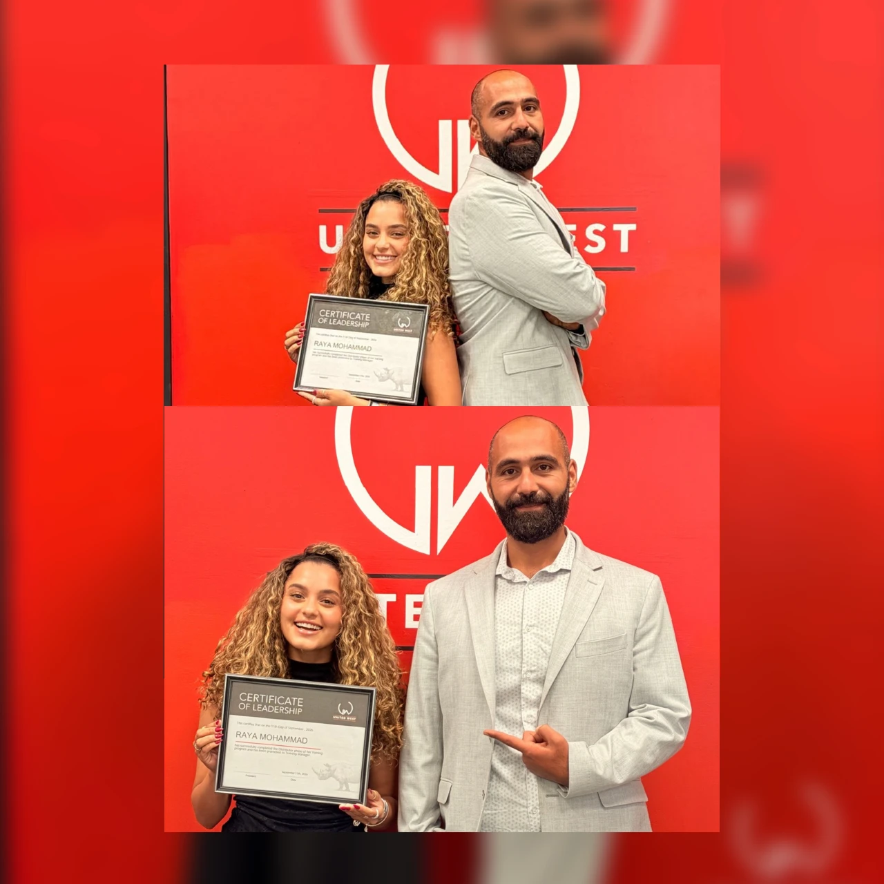 Huge congratulations to the beautiful Raya on reaching Leadership!